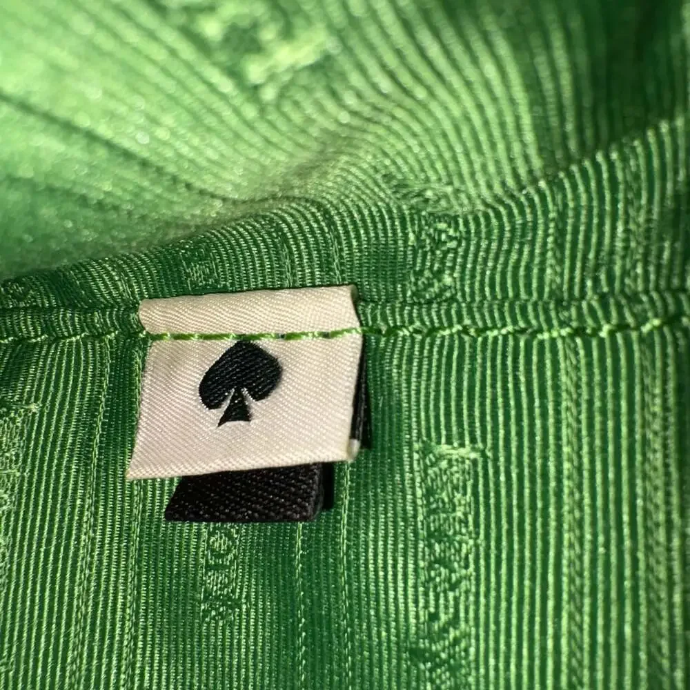 Kate Spade New York Sam Icon Spazzolato Small Tote Crossbody Green K8818
